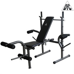 Силовая скамья со стойками DFC D308 - фото 19913