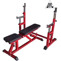 Скамья со стойками для штанги DFC DZ005AB