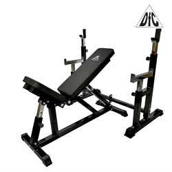 Скамья со стойками под штангу DFC DZ005ABB - фото 20002