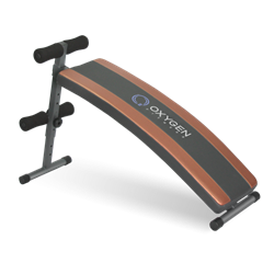 OXYGEN ARC SIT UP BOARD Скамья для пресса изогнутая - фото 20542