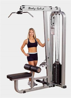 Вертикально-горизонтальная тяга Body Solid ProClub SLM-300G - фото 20856