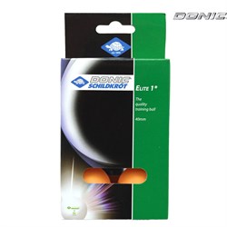Мячи для н/т DONIC ELITE 1, 6 шт, оранжевый - фото 22895