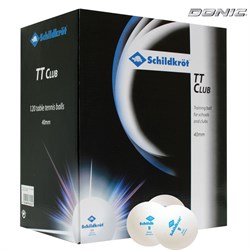 Мячики для настольного тенниса DONIC 2T-CLUB, белый (120 шт) - фото 23011