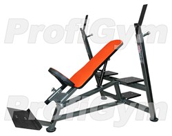 Скамья для жима наклонная, регулируемая - фото 23633