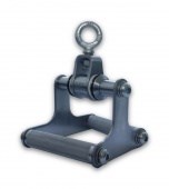 Рукоятка для тяги к животу хромированная Premium - фото 26054