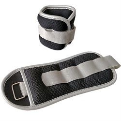 AW701-03 Утяжелители "ALT Sport" (2х0,3кг) (неопрен) с флуоресцентным кантом - фото 26977