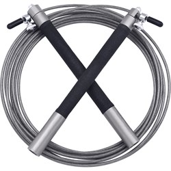 MJR-300 Скакалка скоростная ручки алюминий со стальным тросом на подшипниках 3,0 м - фото 27117