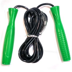 R18150 Скакалка 2,8 м. ПВХ (зеленая) - фото 27140