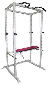 Силовая рама с турником, брусьями и гиперэкстензией - фото 27239