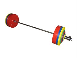 ШП-012 Штанга рекордная для пауэрлифтинга 402,5 кг в наборе - фото 27935