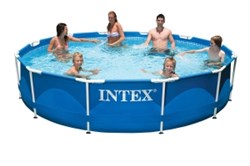 Каркасный круглый бассейн Intex 28210 | 56994, 366х76 см - фото 29505