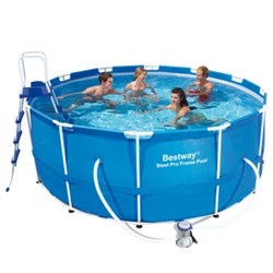 Каркасный круглый бассейн Bestway 56420 | 56088, 366х122 см