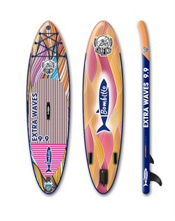 Надувная доска для sup-бординга Bombitto Extra Waves 9.9 - фото 30555