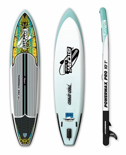 Надувная доска для sup-бординга Stormline Powermax PRO 10.1 универсальная - фото 30713