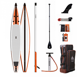 Надувная SUP доска Shark 14'x27” Race - фото 31574