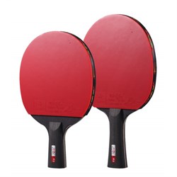 Ракетка для настольного тенниса Double Fish Black Carbon (5-Stars) - фото 33738