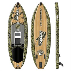 Надувная доска для sup-бординга Stormline Powermax Fishing PRO 10'6" - фото 34330