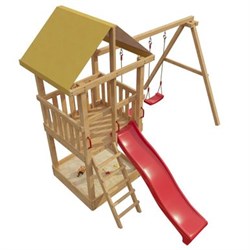 Детская игровая площадка 3-й Элемент с качелями для дачи - фото 34689