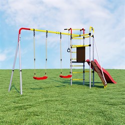 Детский спортивный комплекс для дачи ROMANA Островок Плюс - фото 34853