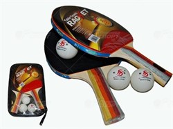 Набор для настольного тенниса Sprinter арт.3215 в чехле - фото 37730
