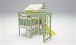 Игровой комплекс Савушка Baby 1 оливковый - фото 49826