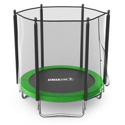 Батут UNIX Line Simple 6 ft Green (outside) - фото 55586