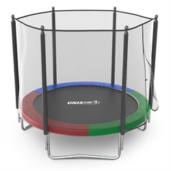Батут UNIX Line Simple 8 ft Color (outside) - фото 55696