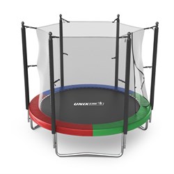 Батут UNIX Line Simple 8 ft Color (inside) - фото 55748