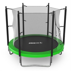 Батут UNIX Line Simple 8 ft Green (inside) - фото 55774