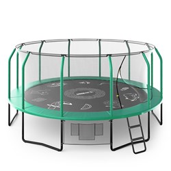 Батут UNIX Line SUPREME GAME 16 ft (Green) - фото 56507