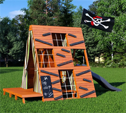 Спортивный домик Савушка База-3 - фото 58143