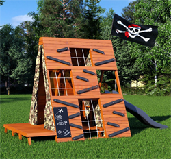 Спортивный домик Савушка База-3 (Милитари) - фото 58153