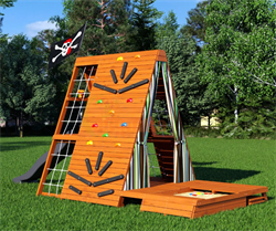 Спортивный домик Савушка База-4 - фото 58230