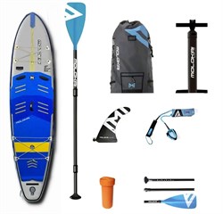 Надувная SUP доска Molokai 11.2 LIGHT AIR RDS 3K Carbon (2025) жел - фото 59445