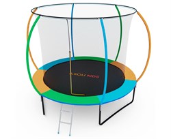 Батут с сеткой DFC A.KOU KIDS 10ft с лестницей - фото 59767