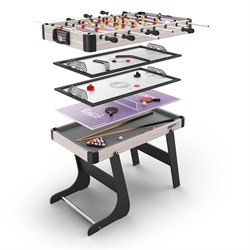Игровой стол складной UNIX Line Трансформер 5 в 1 (108х59 cм) - фото 60902