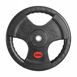 Диск 31 мм. обрезиненный 25 кг. VictoryFit VF-S252500 - фото 63087
