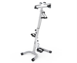 Велотренажер двойной для рук и ног DFC B815G, серый - фото 64299