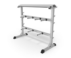 Стойка для хранения дисков 25/26 мм, грифов и гантелей DFC D100053 - фото 67678