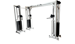 Тренажер 3 х позиционная станция с перекрестной тягой - фото 67708