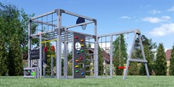 Детская площадка Савушка КУБ-6 (Серый) - фото 68215