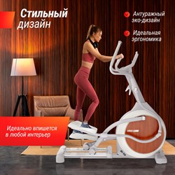 Эллиптический тренажер UNIX Fit MV-850 (ручной наклон / Manual Incline) деревянный - фото 69960