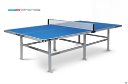 Стол теннисный Start Line City Всепогодный с сеткой Синий - фото 77518