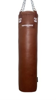 Мешок боксерский набивной TOTALBOX кожа 35*150-70 корич - фото 85164