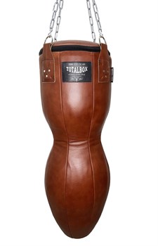 Мешок боксерский набивной Фигурный LOFT TOTALBOX кожа 40/30*120-50 корич - фото 85320