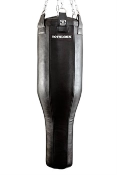 Мешок боксерский набивной Гильза большая TOTALBOX кожа 40*120-50 черн - фото 85332