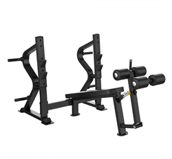 Impulse SL7030 олимпийская скамья с отрицательным наклоном для жима - фото 86757