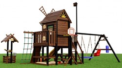 Детская площадка Markvel Мельница Marvill 2 + игровой колодец Reverso - фото 94401