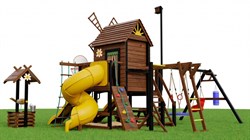 Детская площадка Markvel Мельница Marvill 6 + игровой колодец Reverso - фото 94511