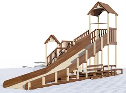 Зимняя горка Markvel Snow Crystal 3 - фото 94636